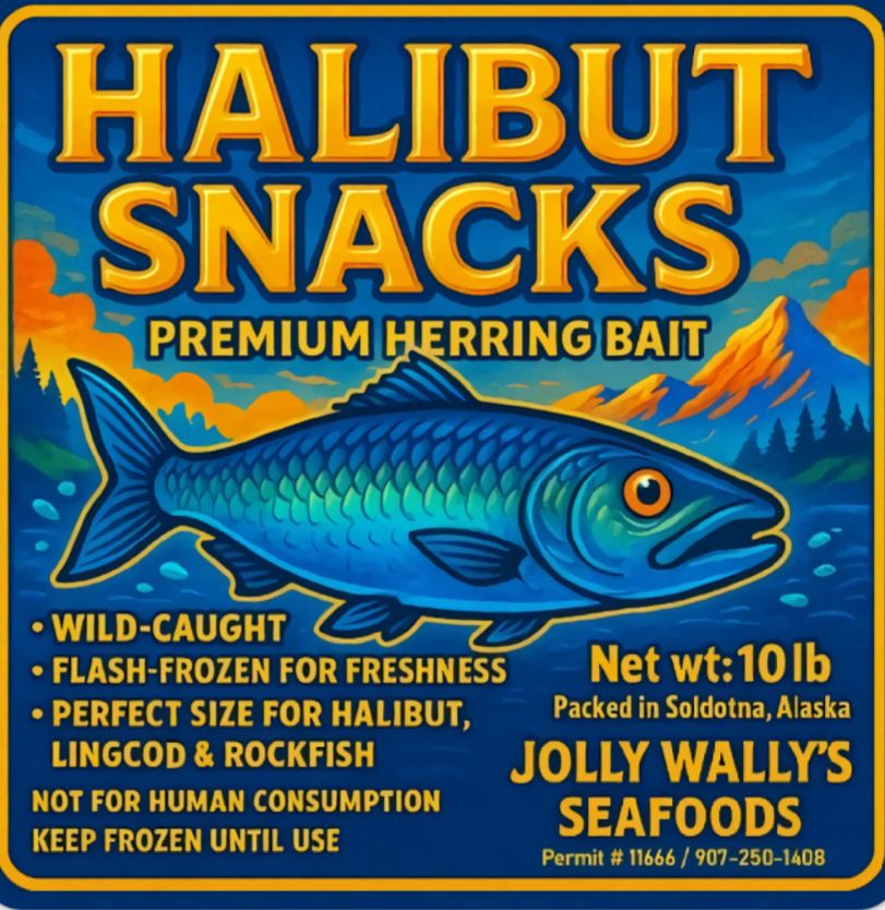 Cook Inlet Herring Bait- 10lb Bag