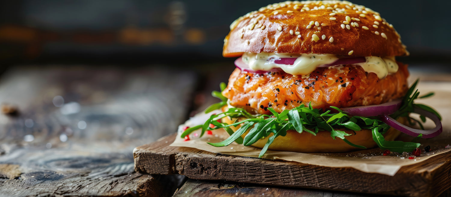 King Salmon Burger or Patty Meat