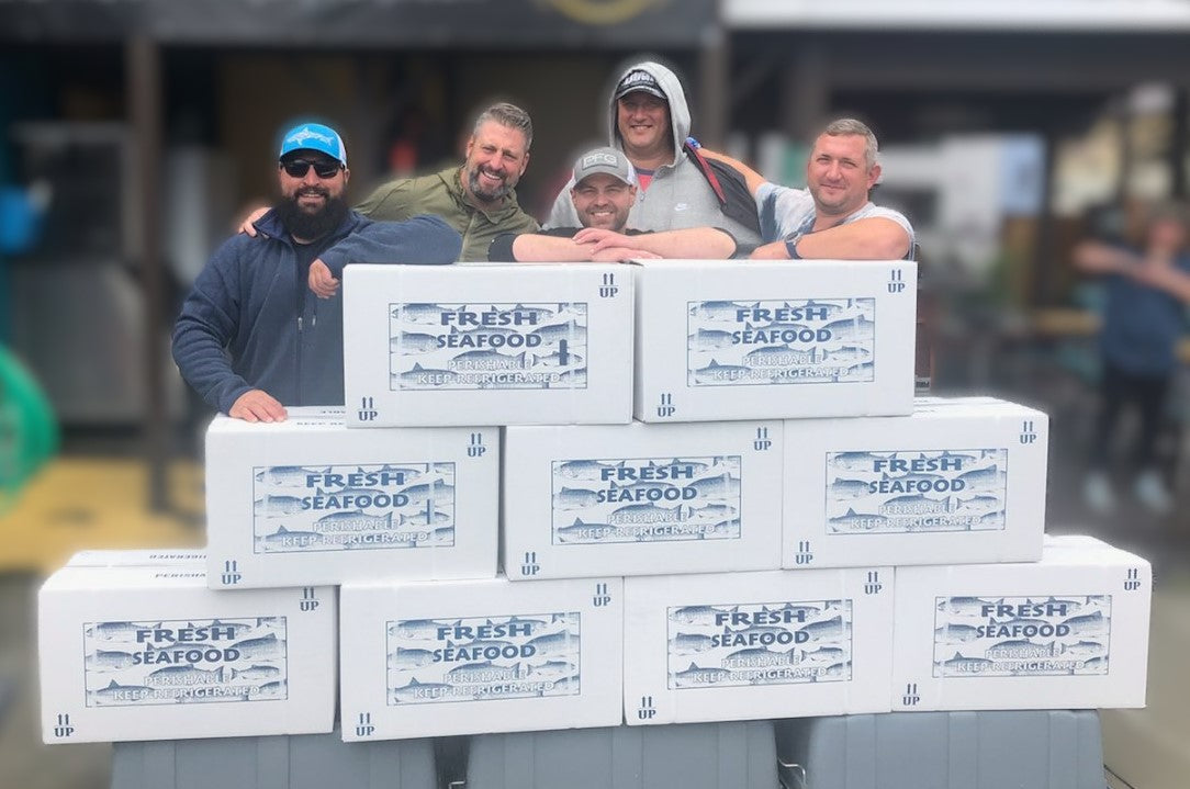 Sustainable seafood sourced from Alaska and packed with care