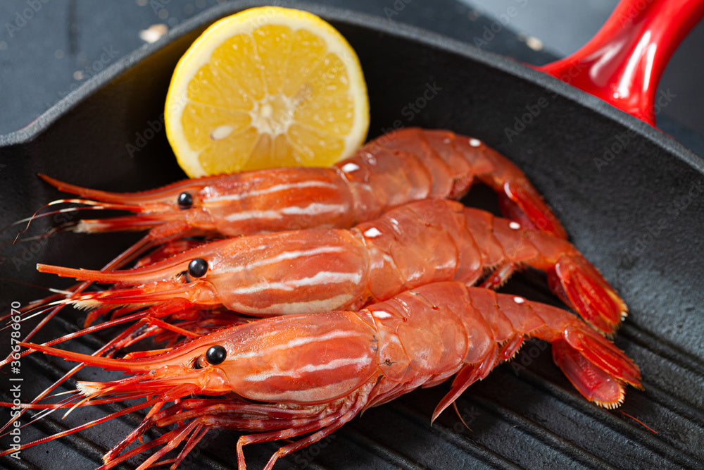 Wild Alaskan Spot Prawns 2lb Box