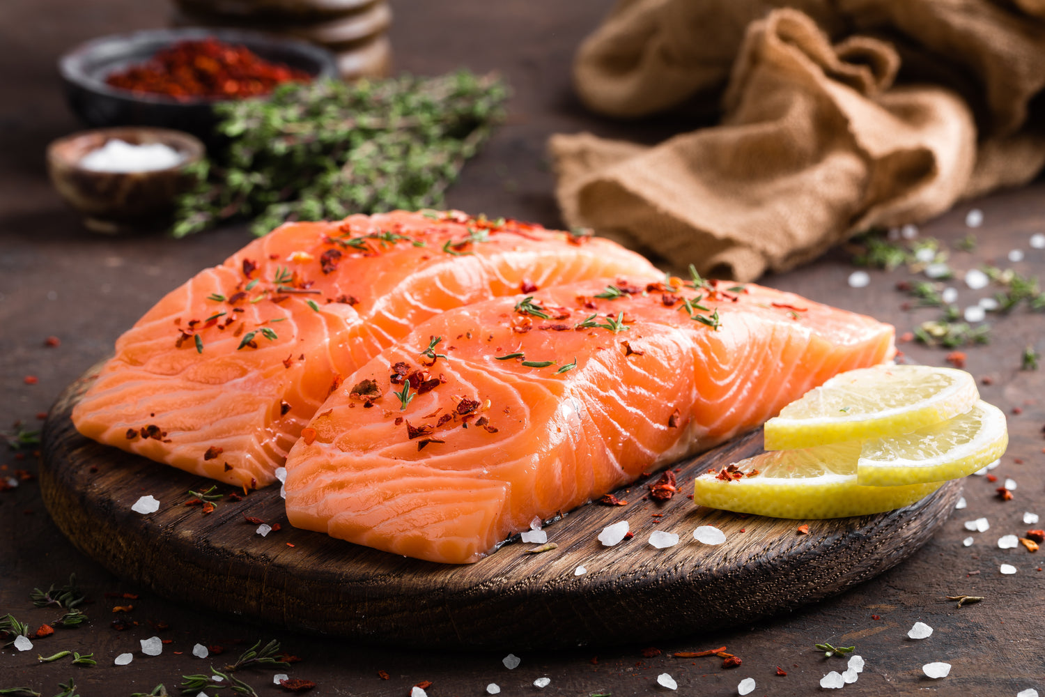 Wild Alaskan King Salmon